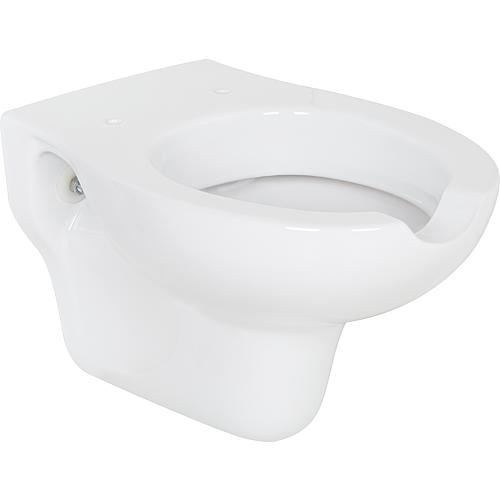 Elida wall-hung WC, ceramic, white, with opening, WxHxD:375x370x560mm