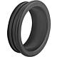 Black rubber nipple for WT siphon pipe 58 x 50 mm