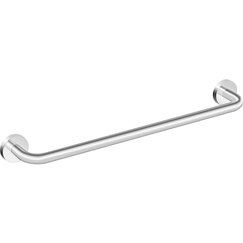 Bath towel rail Eldrid, L= 500 mm, chrome-plated brass, rounded