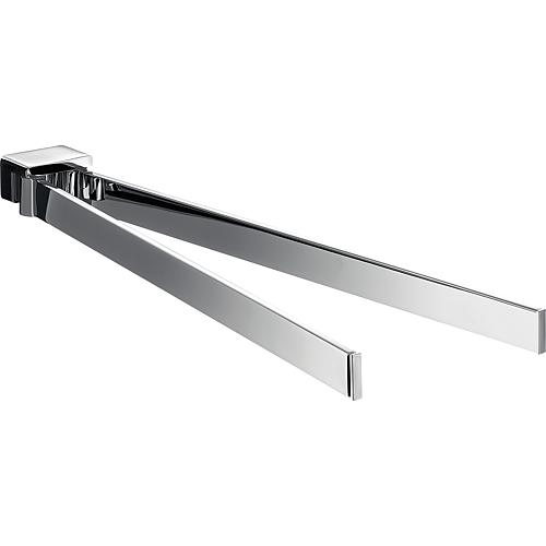 Towel holder emco loft two-arm, chrome Projection 410 mm