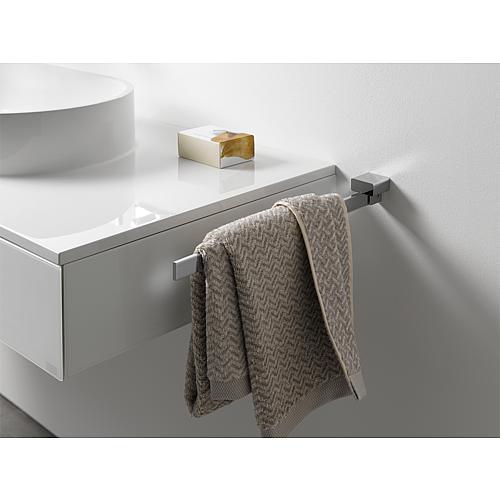 Hand towel holder loft, one-arm