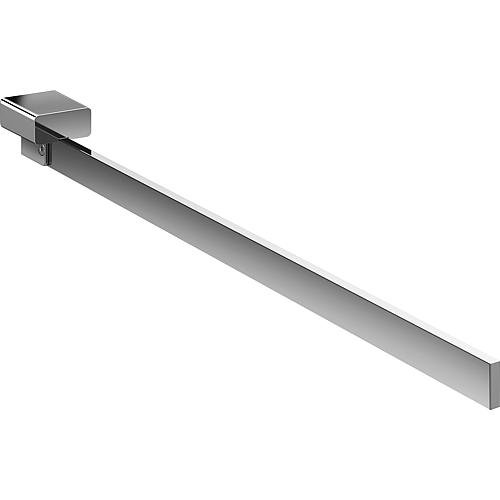 Towel holder emco loft one-arm, chrome, rigid 410 mm