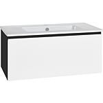 Washbasin base cabinet ELA with ceramic washbasin