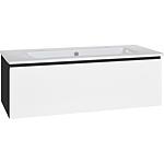 Washbasin base cabinet ELA with ceramic washbasin