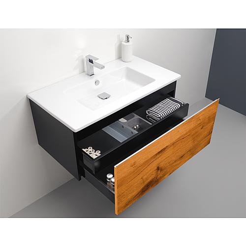 Washbasin base cabinet ELA with ceramic washbasin Anwendung 6