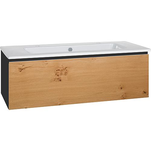 Washbasin base cabinet ELA with ceramic washbasin Standard 4