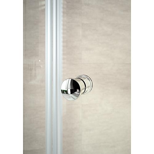 Alpha 2 niche shower, 2 swing doors