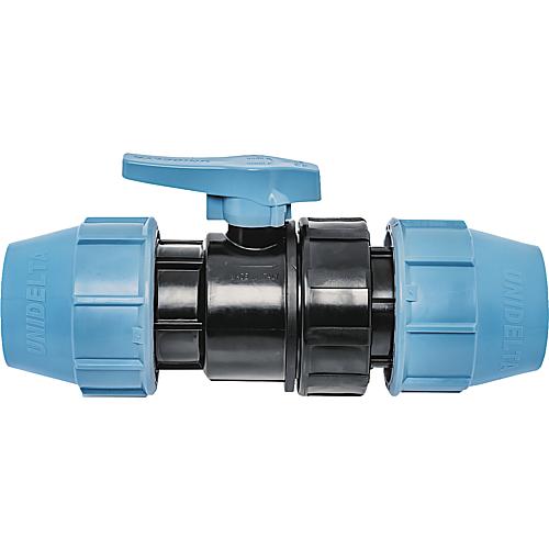 Plastic ball valve with quick lock Standard 1