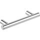 Handle Elida chrome-plated stainless steel, WxHxD:300x32x87mm