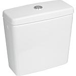 Cistern V&B O.Novo white, inlet on side or rear, WxDxH: 385x180x390 suitable for 93 150 72