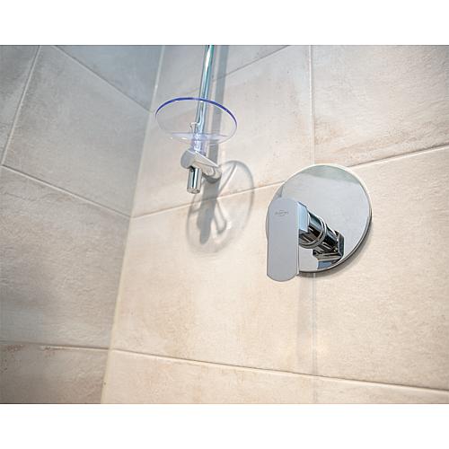 Flush-mounted shower mixer complete mounting set Dokos Anwendung 1