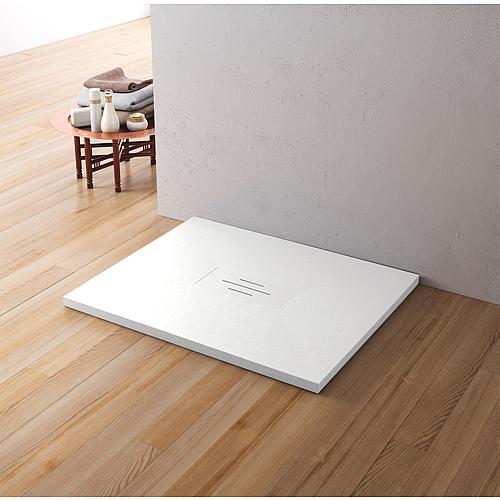 Shower trays Douffine Plylite 1200x35x900 mm, white