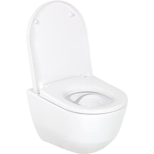 Wall-mounted flushdown toilet Laufen Pro S, rimless