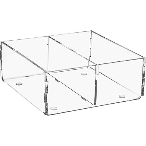 Acrylic glass sorting box Standard 6