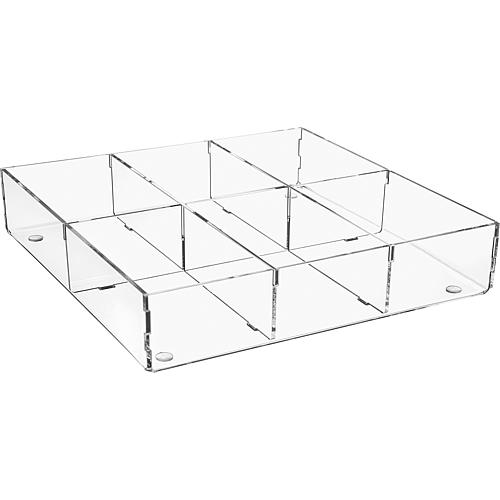 Sortierbox aus Acrylglas Standard 16