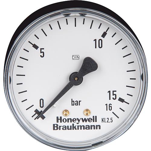 Pressure gauge 0-16 bar DN 8 (1/4"), axial Standard 1