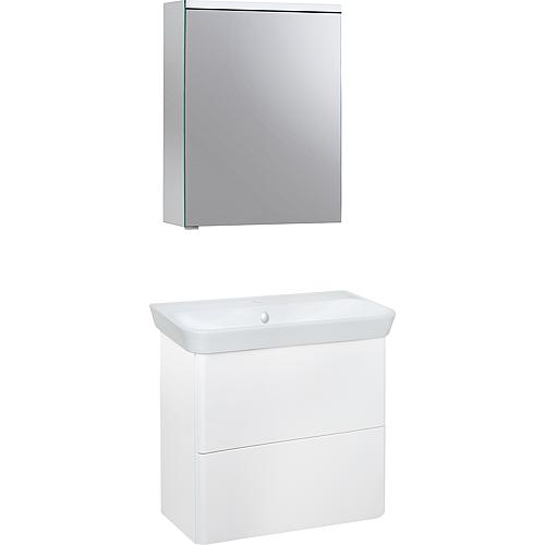 Bathroom furniture set SURI2, 650 mm width Standard 1