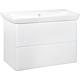 Washbasin base cabinet SURI2 with ceramic washbasin, width 1000 mm Standard 1