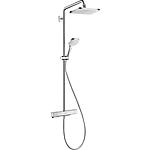 Shower system Showerpipe 280 Croma E 1jet, with thermostat