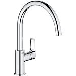 Mitigeur d'évier Grohe Bauloop bec pivotant  saillie 223 mm chrome