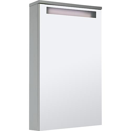 Mirror cabinet Surna, with LED light strips, 7.7 watts, WxHxD: 600x750x121 mm