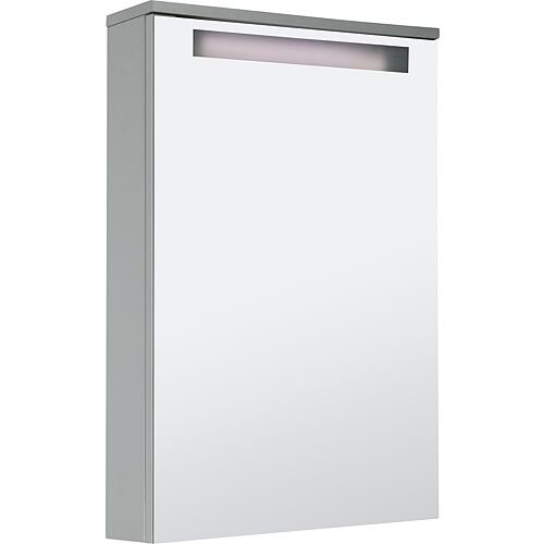 Armoire à miroir Surna avec bandes lumineuses LED 5,8 Watt lxhxp: 500x750x121 mm