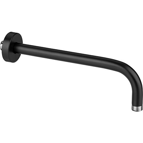 Wall connection pipe Enzan Nero, DN15 (1/2”), L= 300 mm, black, matt