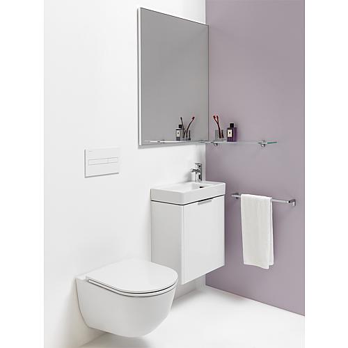 Lavabo lave-mains Pro S, vasque décalée à gauche Anwendung 1