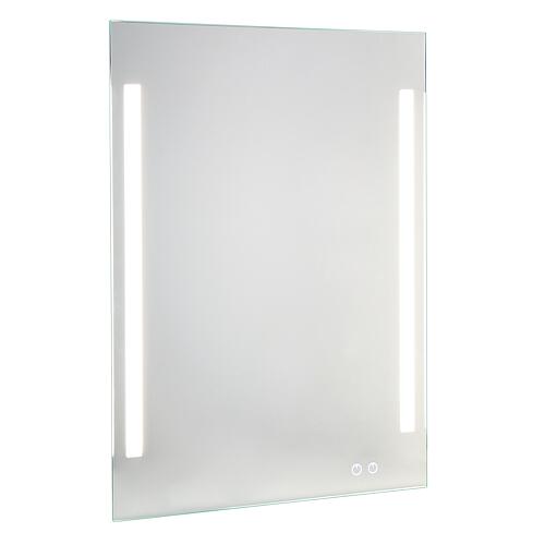 Miroir LED Earline 2 interrupteurs tactiles avec anti-buée, 600x800 mm, 33W