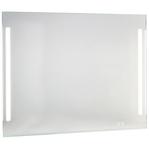 Miroir LED Earline 2 interrupteurs tactiles avec anti-buee, 1200x800 mm, 33W