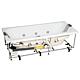 Whirlpool Pop 1800 Combisystème 6 buses massage, 12 Airpool, 2 buses pied, 1 buse dos, 1800x435x800 mm