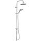 Shower system Nestos with hand shower + overhead shower Ø 200 mm chrome