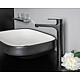 Washbasin mixer Enzan Nero, tall design Anwendung 2