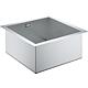 Stainless steel sink, Grohe K700, 45-S, 1 basin, WxD: 464x464 mm