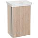 Washbasin base cabinet SURI2 with washbasin made of cast mineral composite, 440 mm width Standard 2