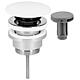 Switch valve, 2-in-1, white brass Standard 1