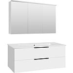 Lossa bathroom furniture set with 2 soft-close front pull-outs