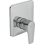 Mitigeur de douche encastré Ideal Standard Cerafine D rosace 163x163 mm chrome