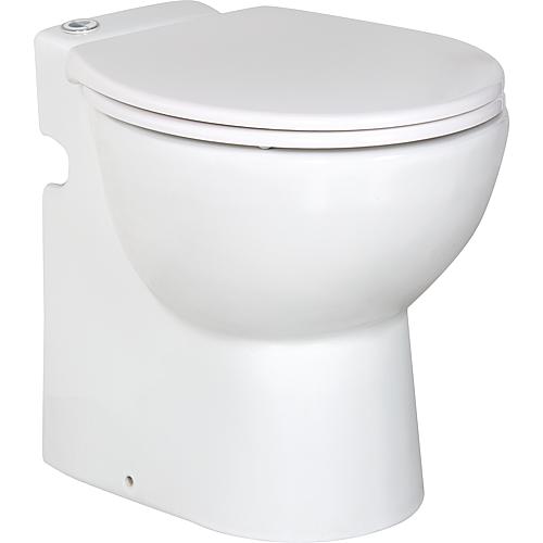 Keramik Stand-WC mit integrierter Hebeanlage und Spülautomatik Gestolette 1010 Standard 1