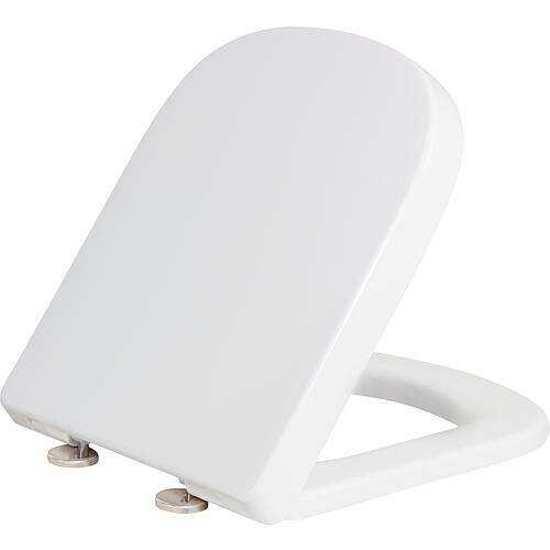 Toilet seat Grohe Euro, white, standard, stainless steel hinge