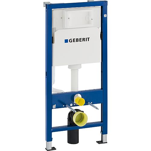 Bâti-support WC pour Geberit Duofit 1120 mm, avec réservoir de chasse encastré Delta Standard 1