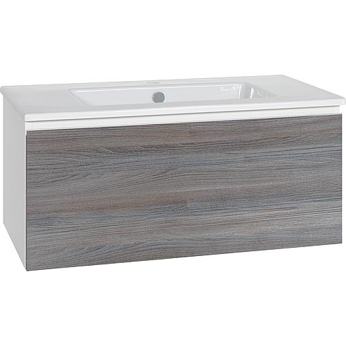 Washbasin base cabinet ELA with ceramic washbasin Standard 3