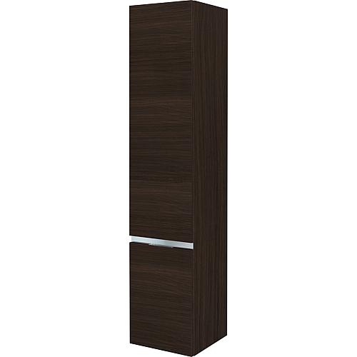 Tall cabinet series MBH, 2 doors, beaver oak, left stop, 350x1655x370 mm