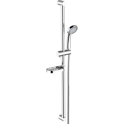 Shower set Optima 600 mm, 3 spray modes, Ø 85 mm, with soap dish, chrome