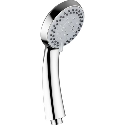 Hand-held shower Optima, 3 spray modes, Ø 90 mm, chrome