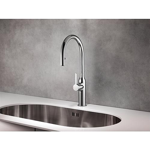 Sin sink mixer with pull-out spout Anwendung 1
