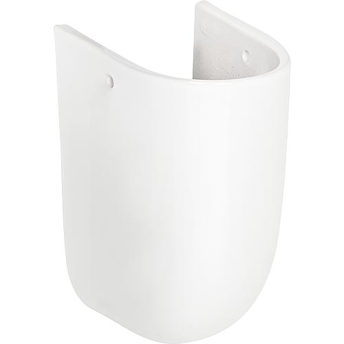 Half-pedestal NEO 2.0, ceramic, white