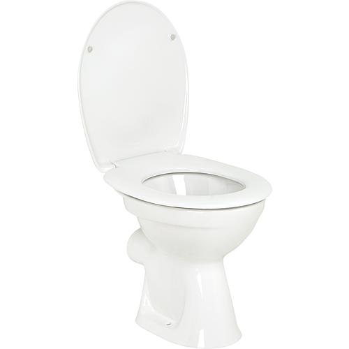 WC NEO 2.0 lxhxp : 360x395x460 mm sortie horizontale céramique blanche