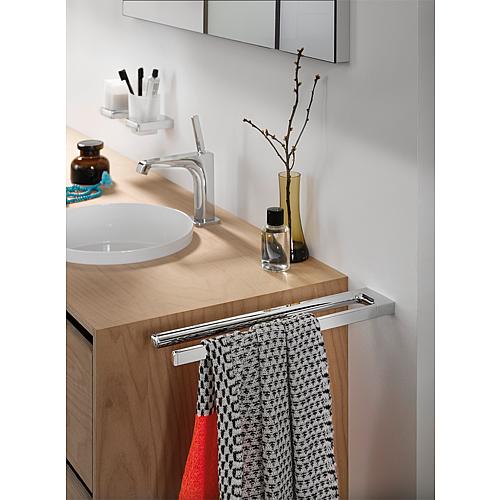 Hand towel holder trend, two-arm, rigid