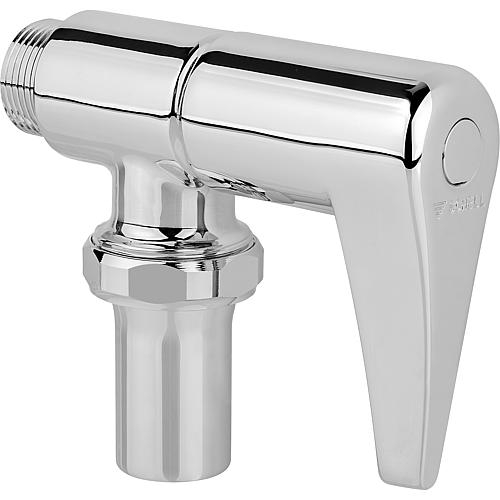 Flush valve Schellomat, with lever top, for toilet Standard 1